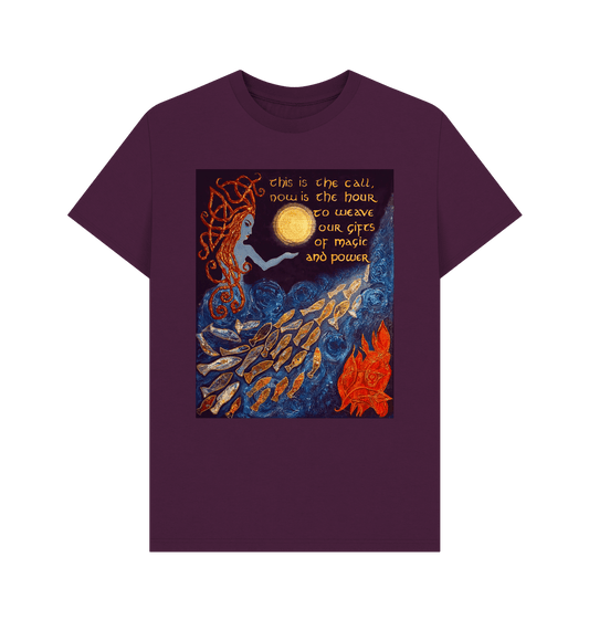 Purple The Spell - Unisex crew neck T-Shirt