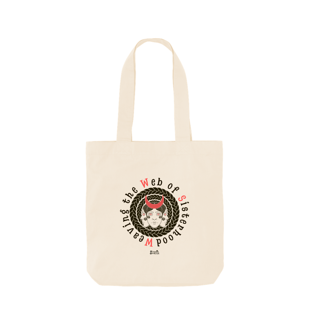 Natural Printed Bag Front