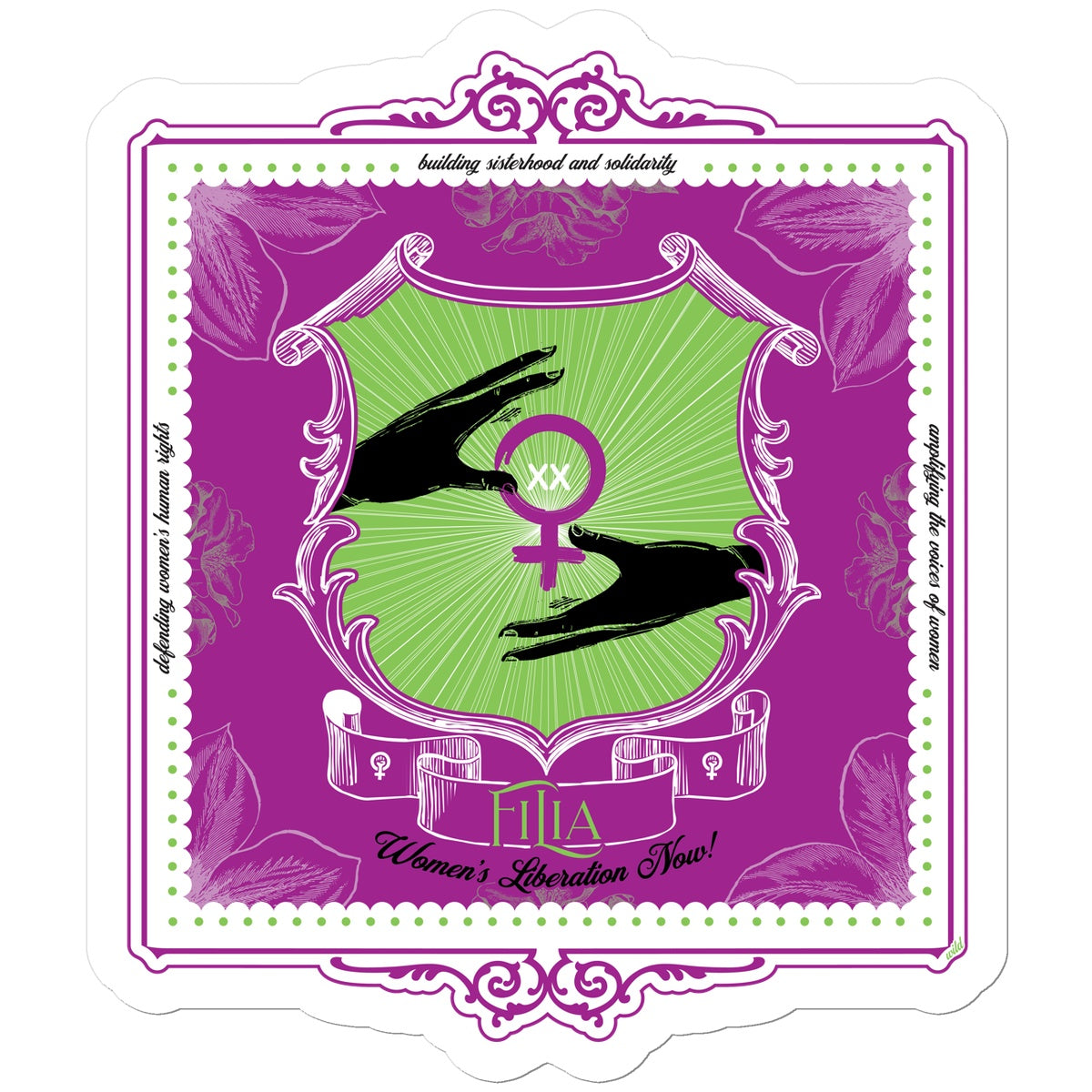 Angela Wild 'XX' Sticker