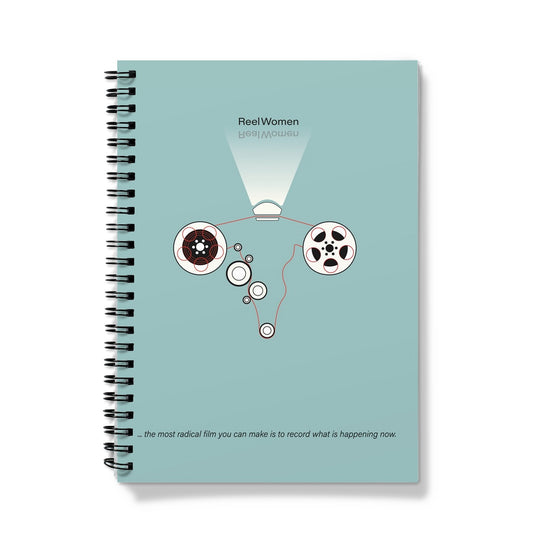 Rachel Ara 'Reel Women' Notebook (blue)