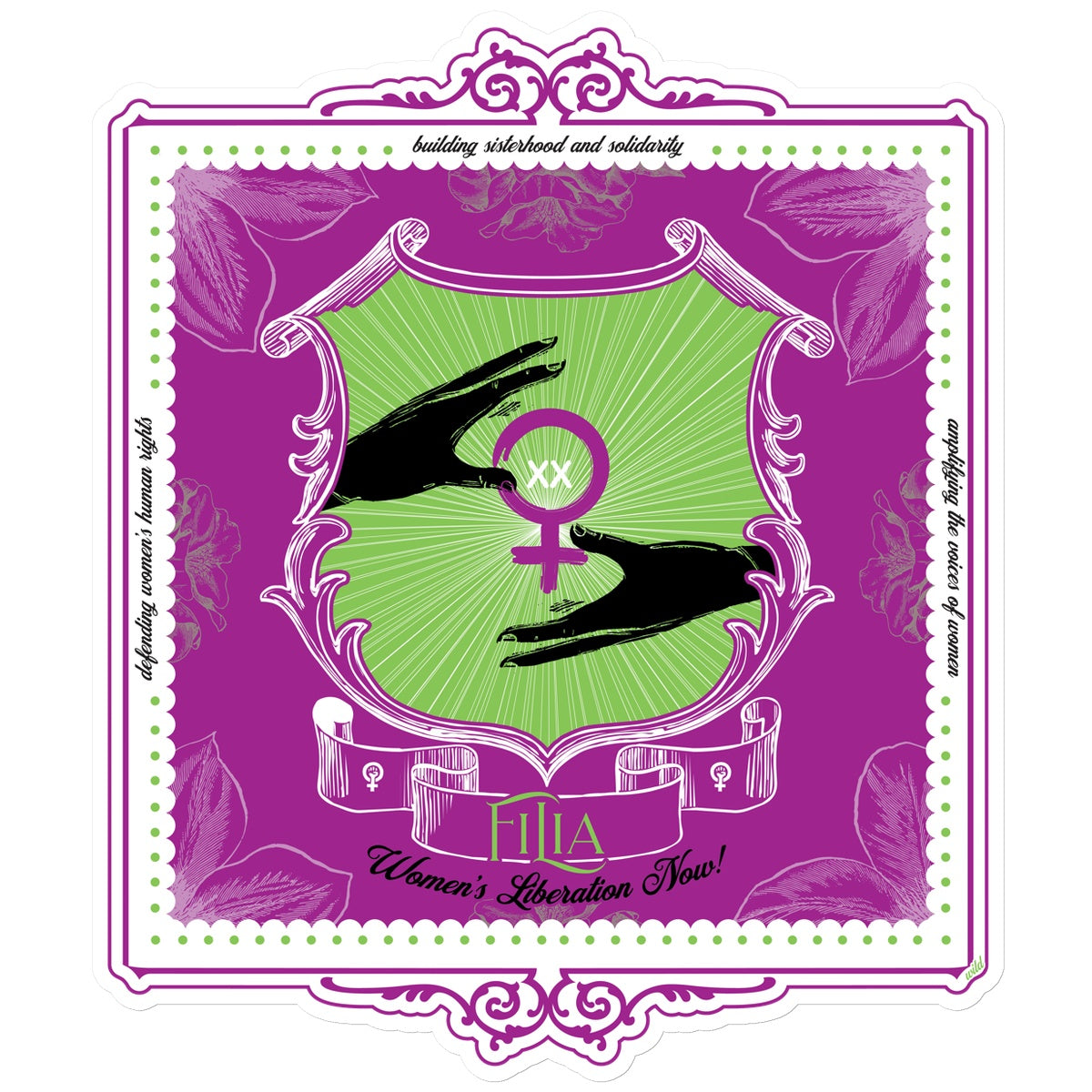 Angela Wild 'XX' Sticker