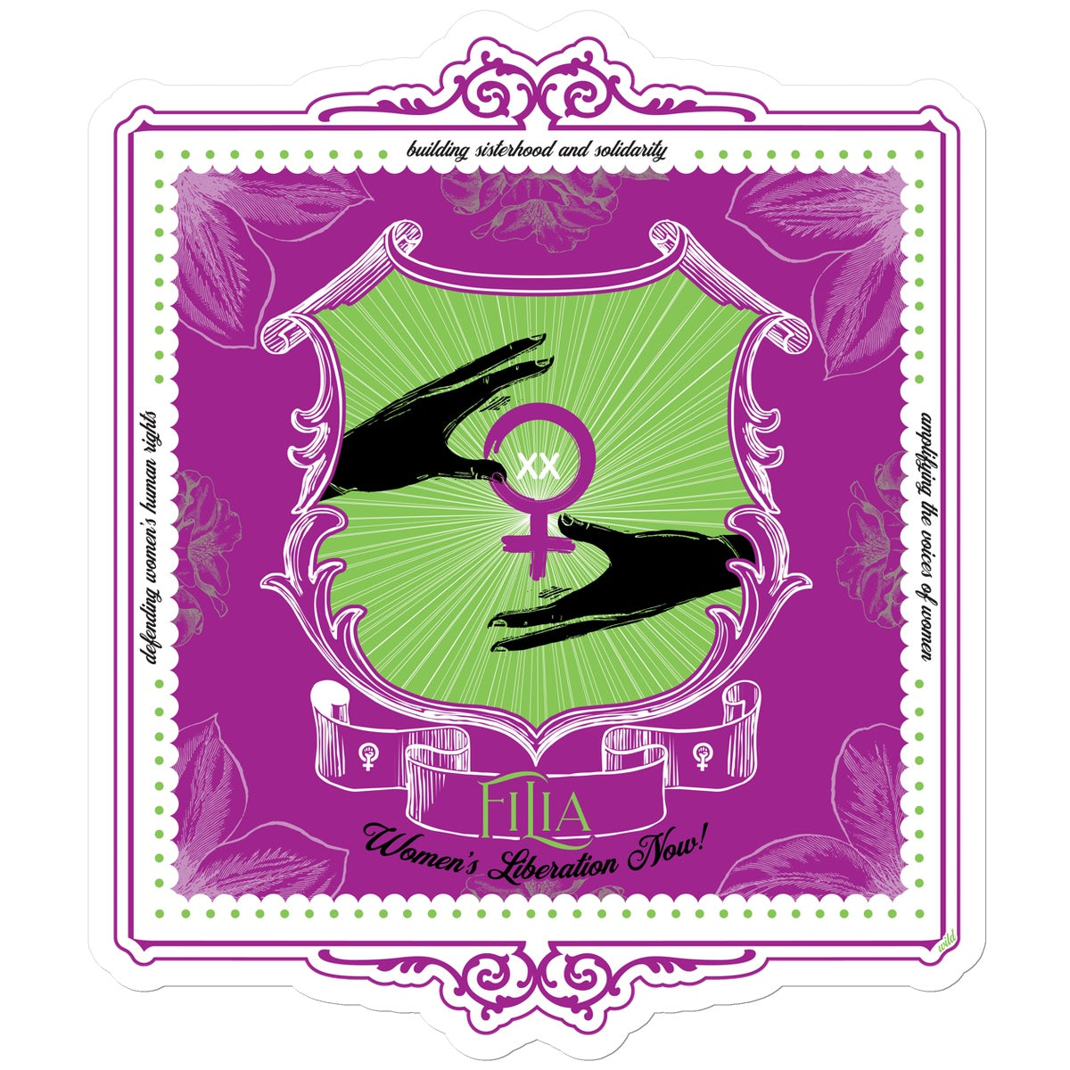 Angela Wild 'XX' Sticker