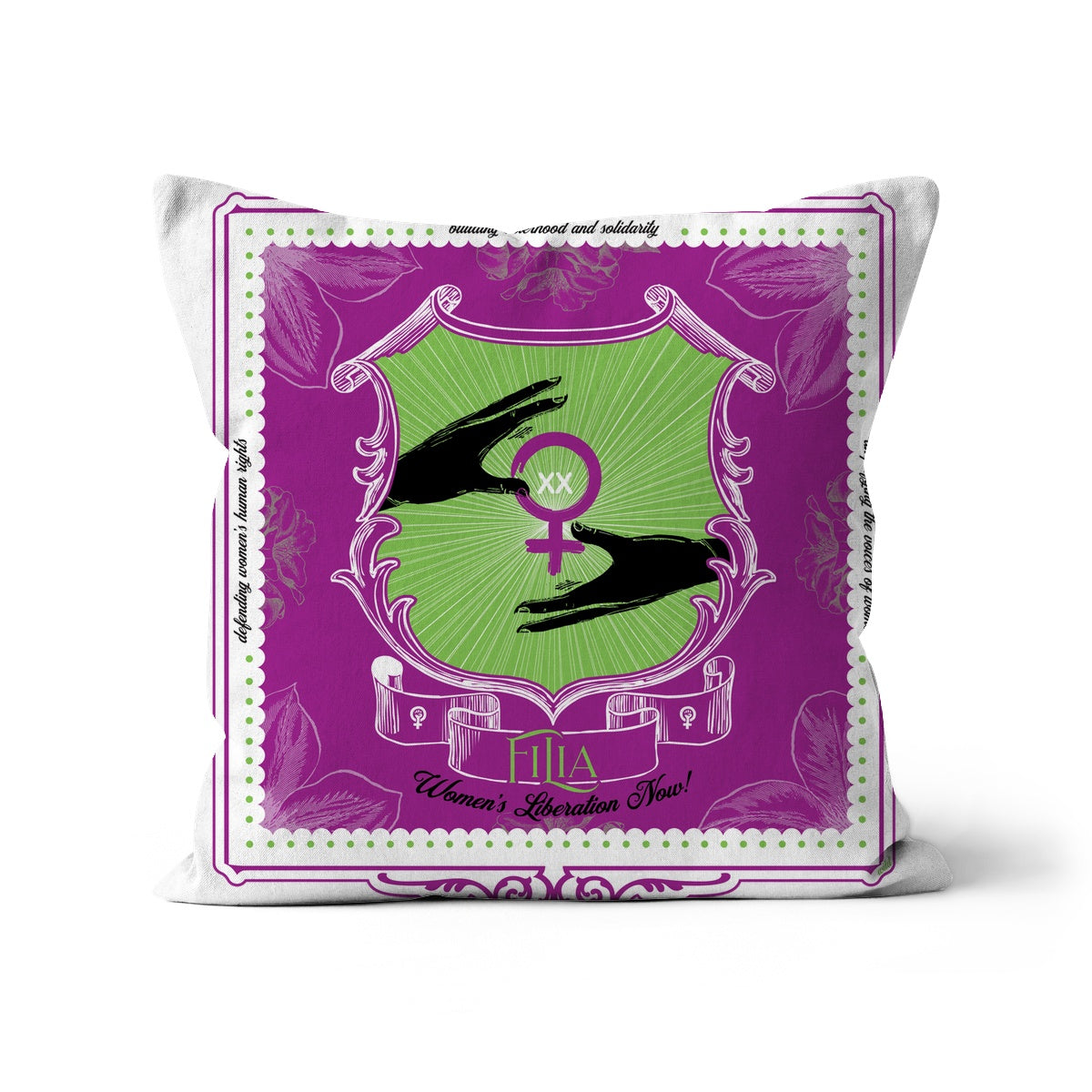 Angela Wild 'XX' Cushion