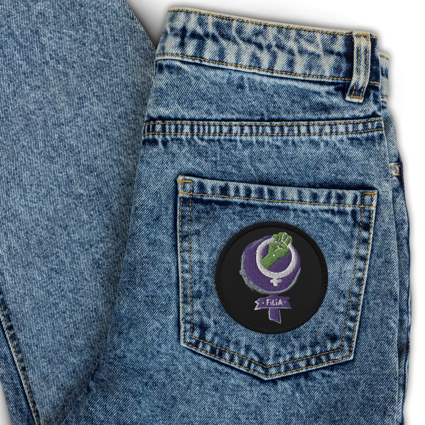 FiLiA Logo Embroidered Patches