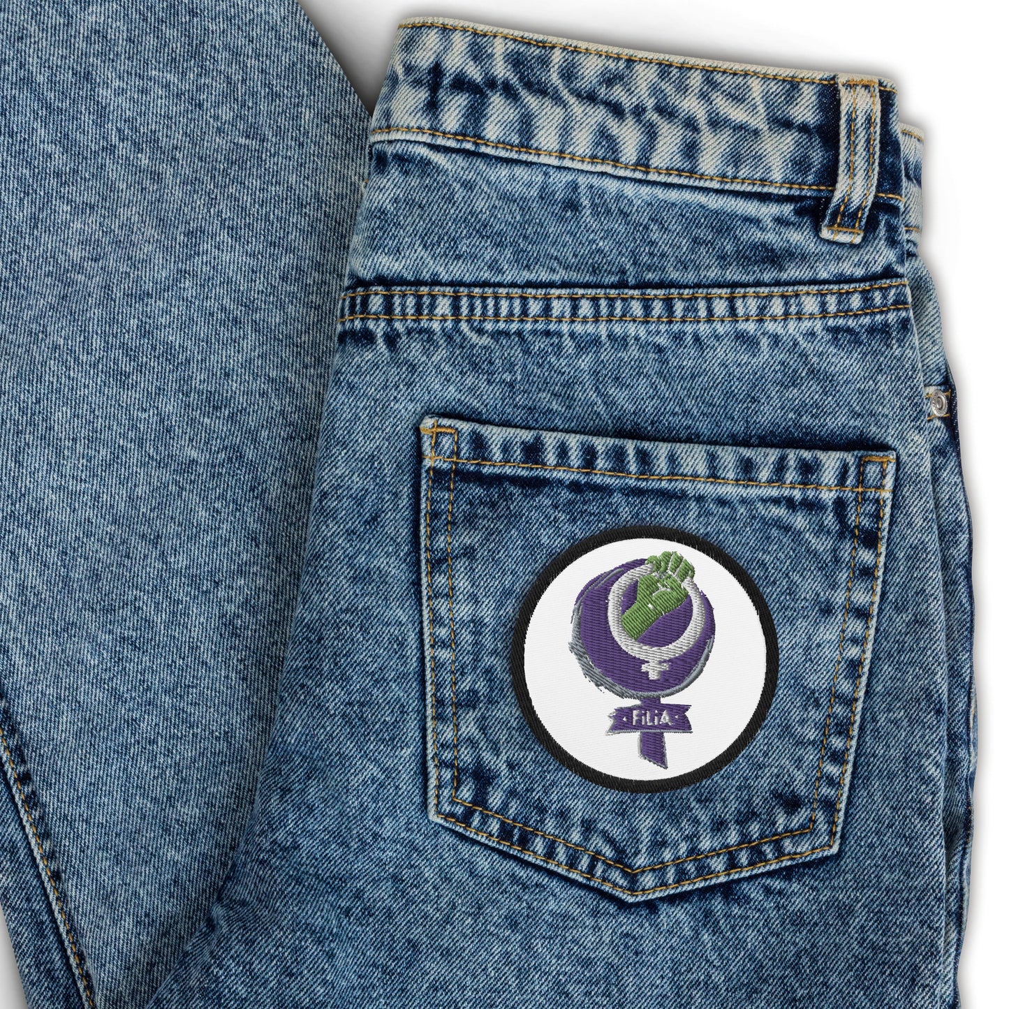 FiLiA Logo Embroidered Patches