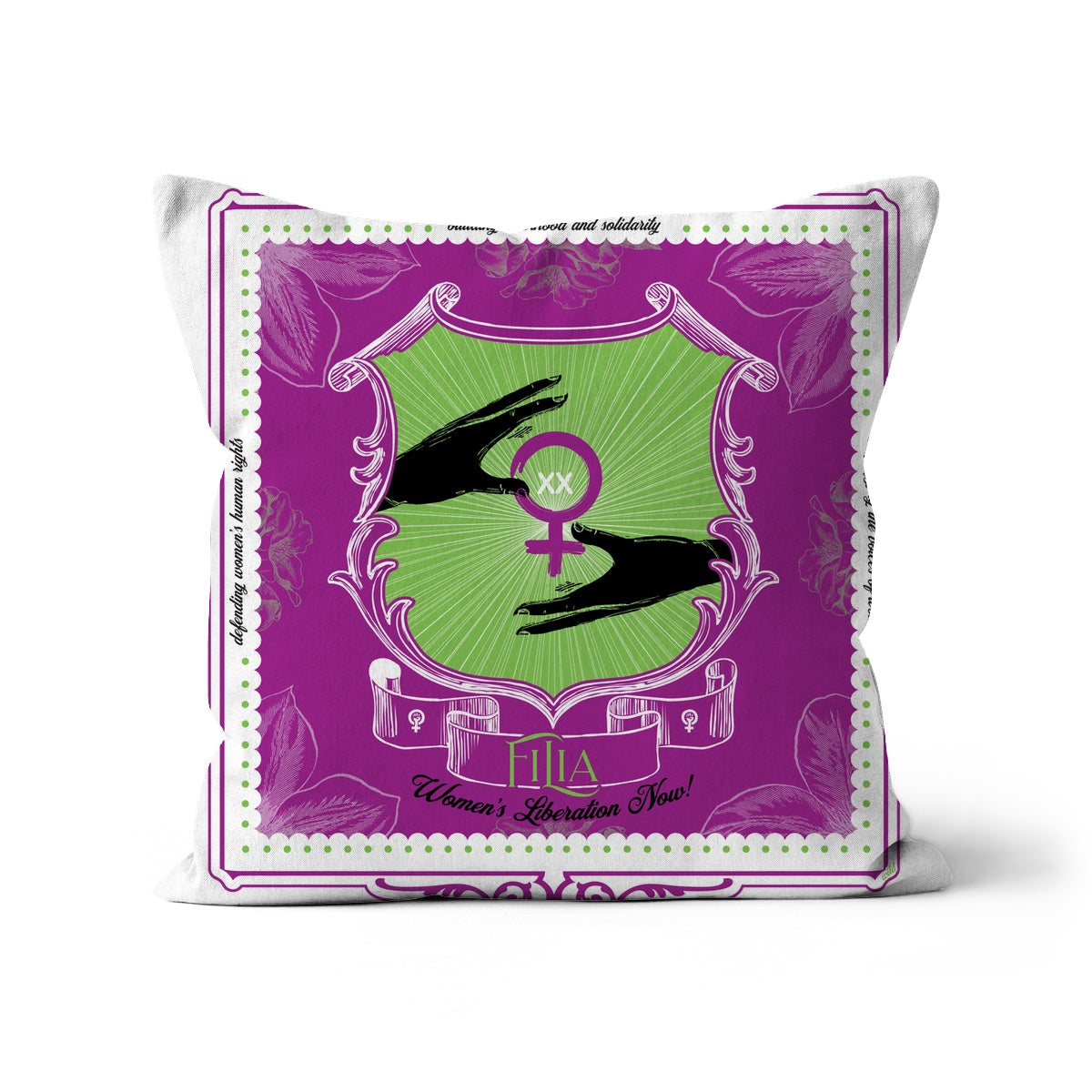 Angela Wild 'XX' Cushion