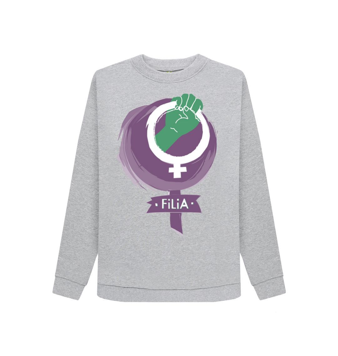 Light Heather FiLiA Logo Sweatshirt