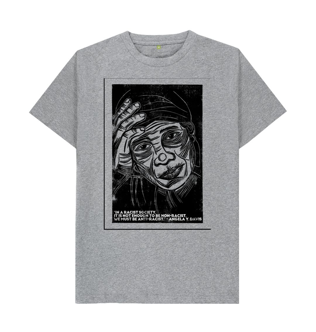 Athletic Grey C\u00e1ssia Roriz 'A Hopeful Future' Men's Style T-Shirt