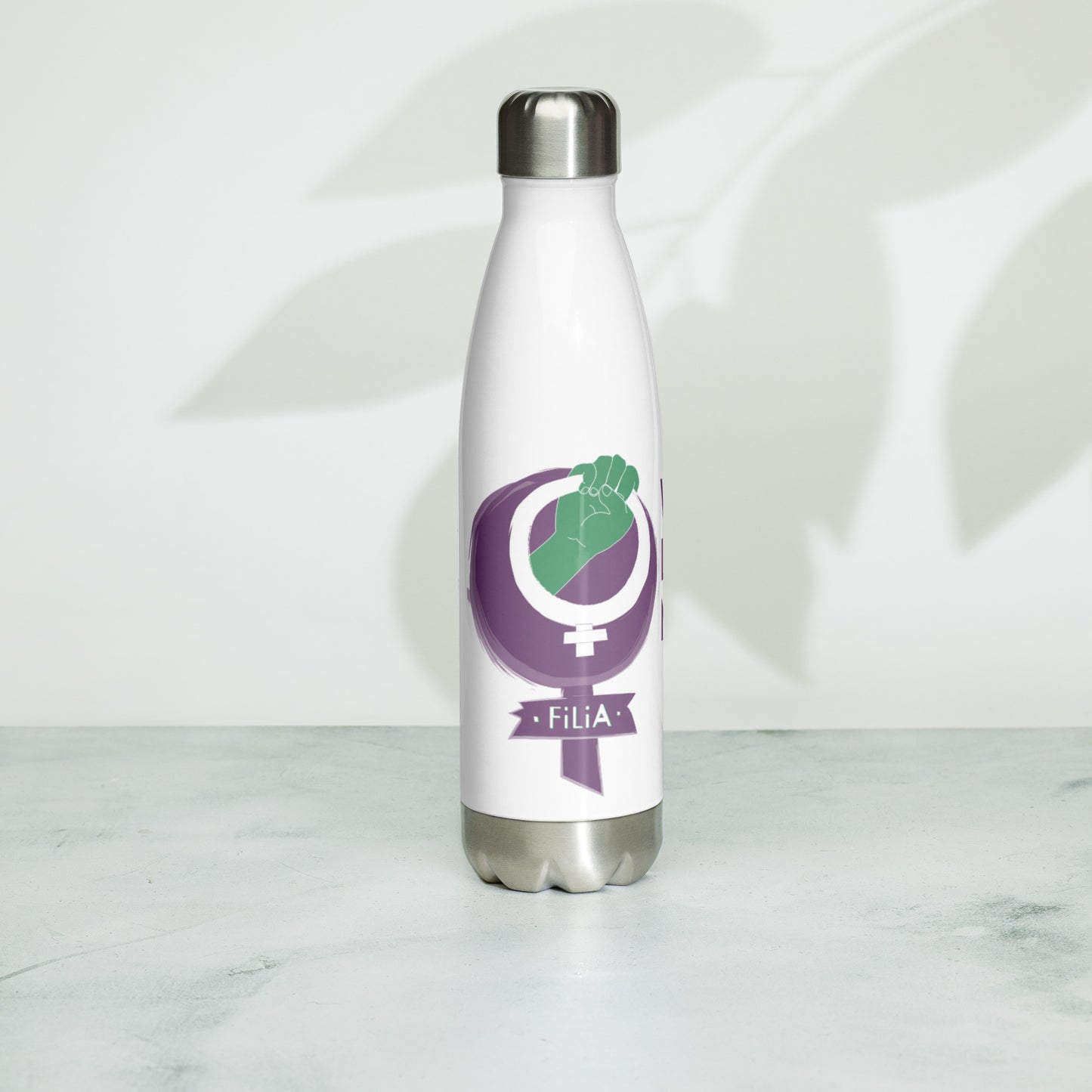FiLiA Logo Stainless Steel Water Bottle