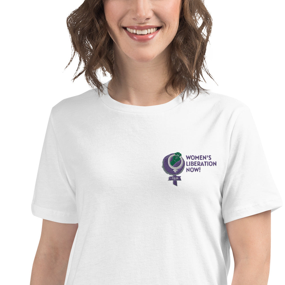 FiLiA Logo Women's Relaxed T-Shirt