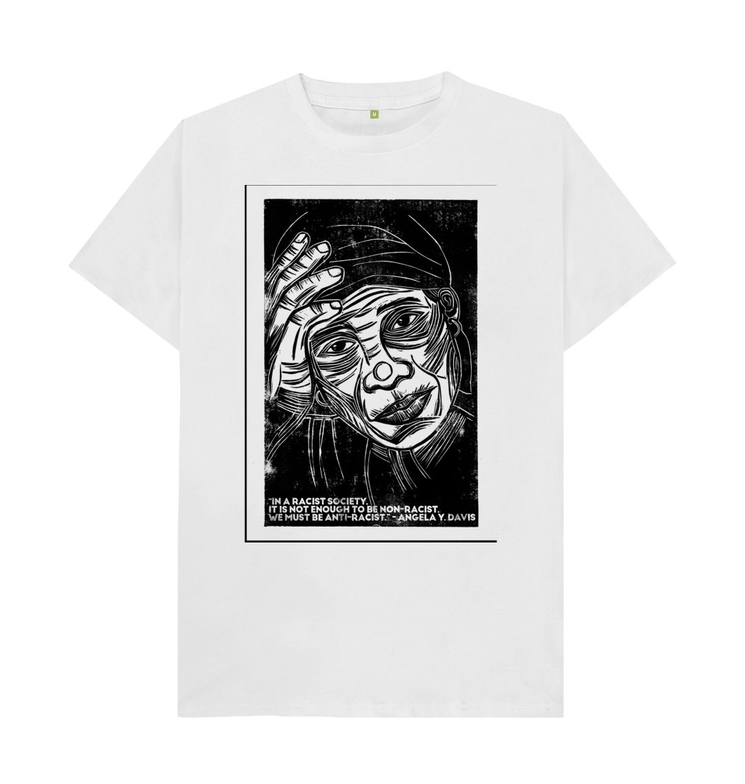 White C\u00e1ssia Roriz 'A Hopeful Future' Men's Style T-Shirt