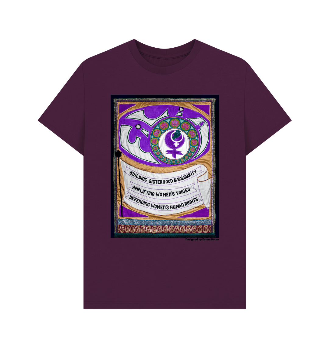 Purple FiLiA Banner Women's Style Organic T-Shirt