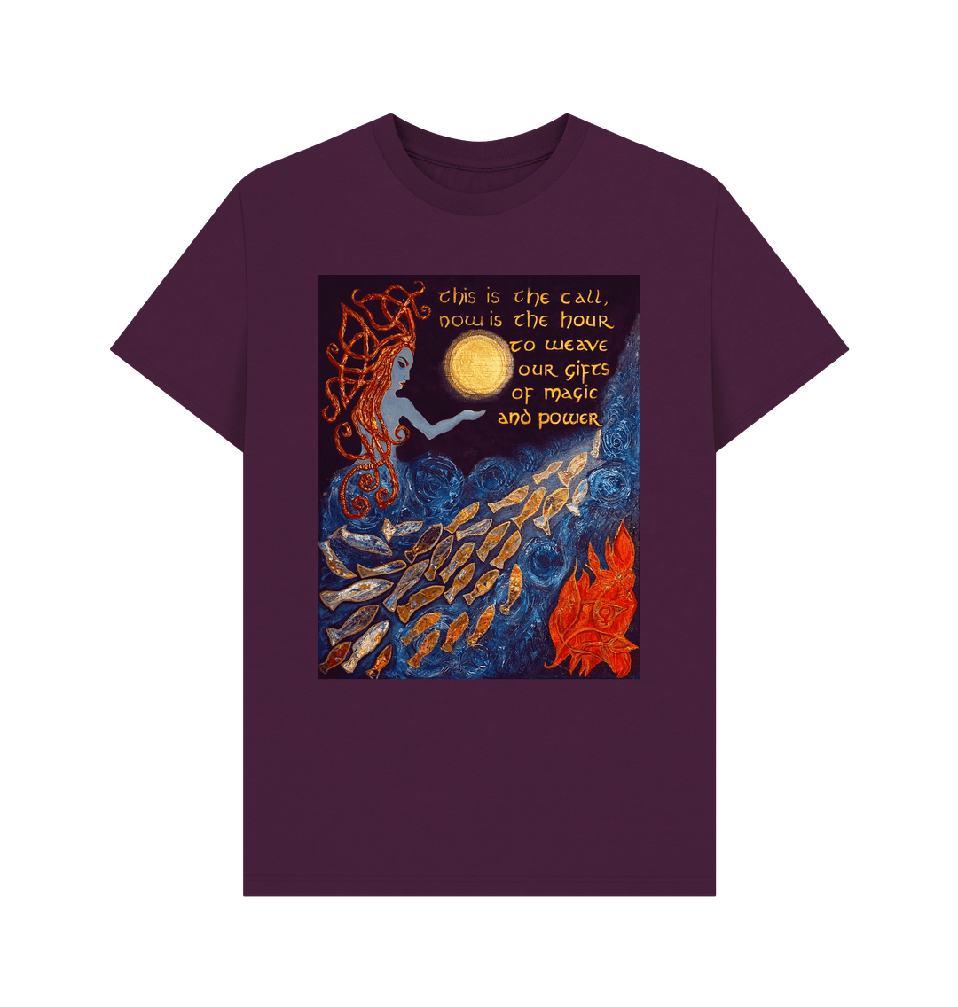 Purple The Spell - Unisex crew neck T-Shirt