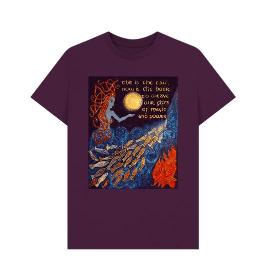 Purple The Spell - Unisex crew neck T-Shirt