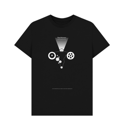 Black Printed T-shirt Front