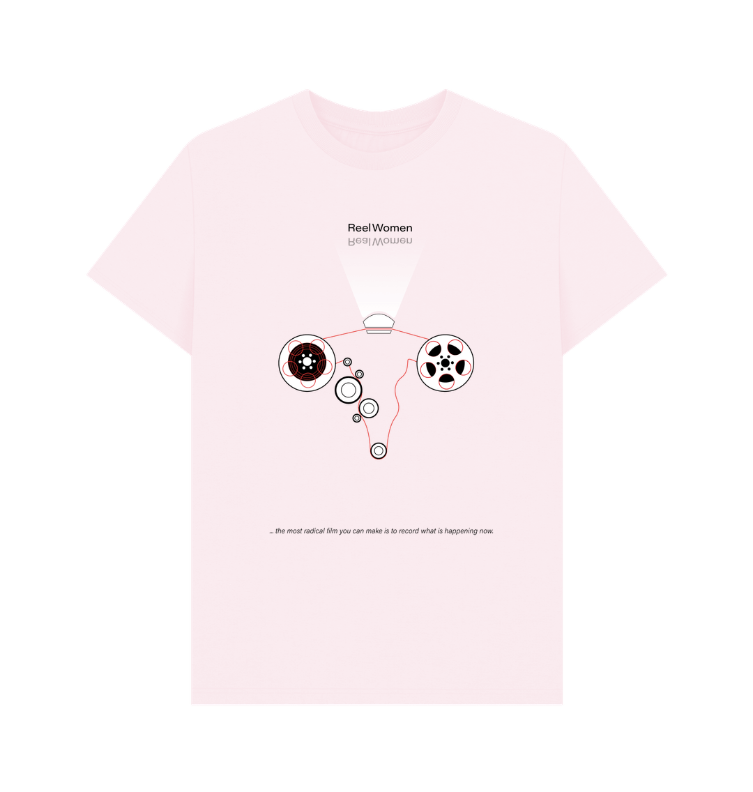 Pink Rachel Ara 'Reel Women' Organic Unisex Style T-Shirt