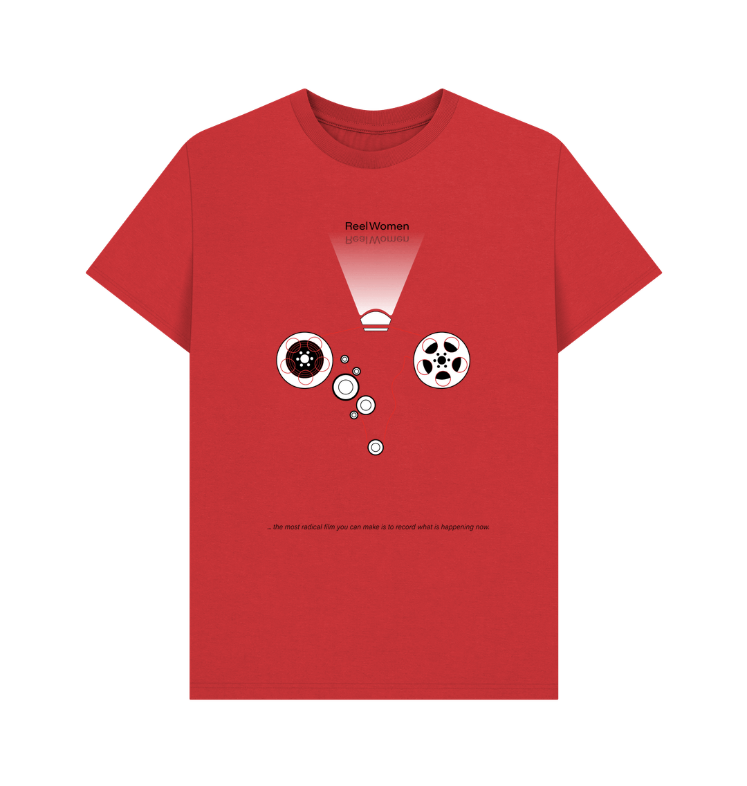 Red Rachel Ara 'Reel Women' Organic Unisex Style T-Shirt