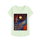 Pastel Green Printed T-shirt Front