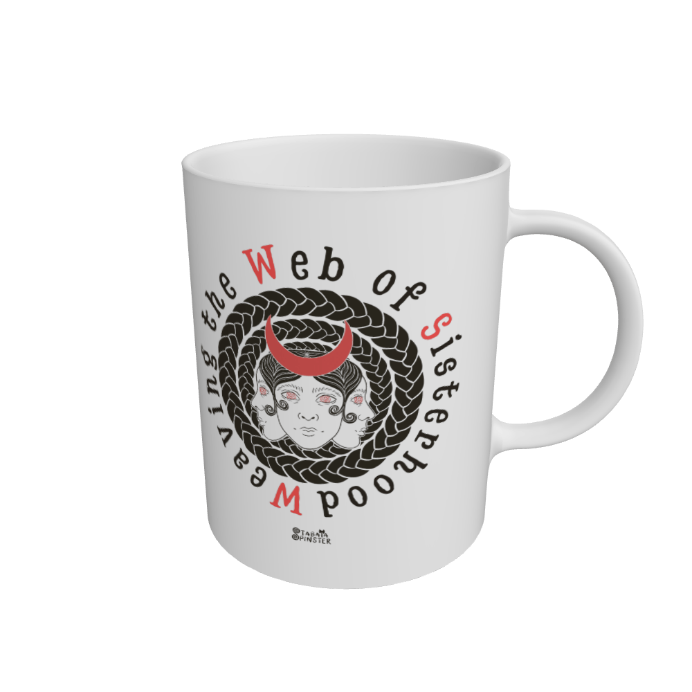 White Mug Front