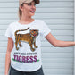 Nina Edge 'Don't Mess with the Tigress' Women's Organic T-Shirt
