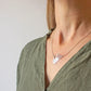 Dittany Rose Sterling Silver 'Stop' Necklace - Limited Edition