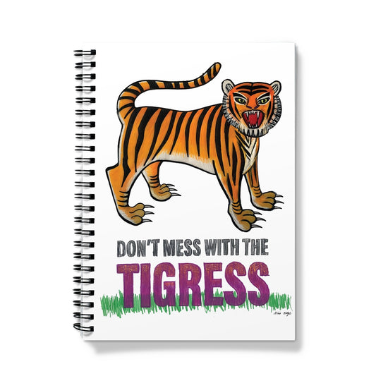 Nina Edge Don't Mess with the Tigress Notebook