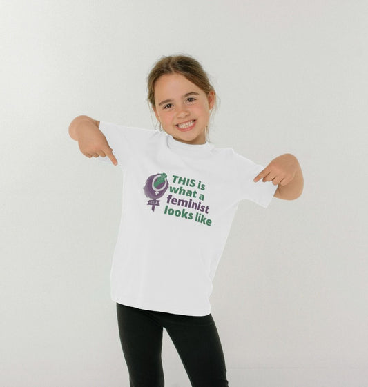 THIS is what a Feminist looks like FiLiA Organic T-Shirt - Kids