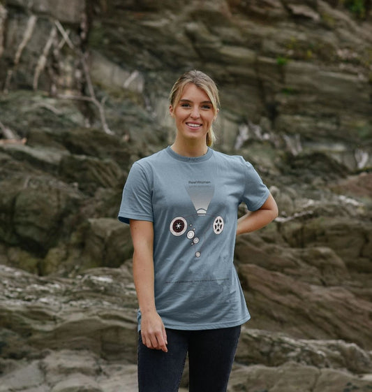 Rachel Ara 'Reel Women' Organic Unisex Style T-Shirt