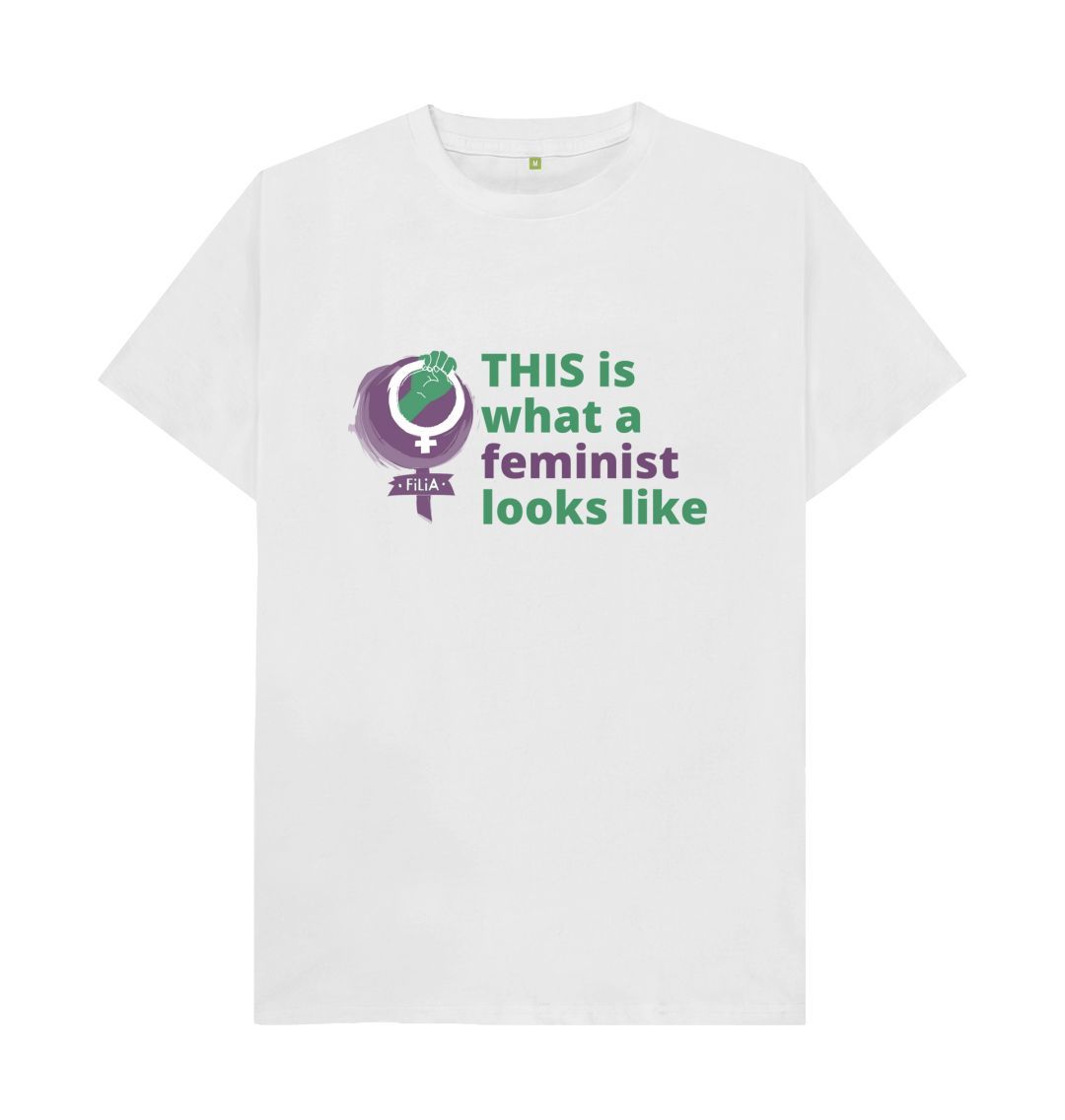 White THIS is what a feminist looks like Men's Style T-Shirt